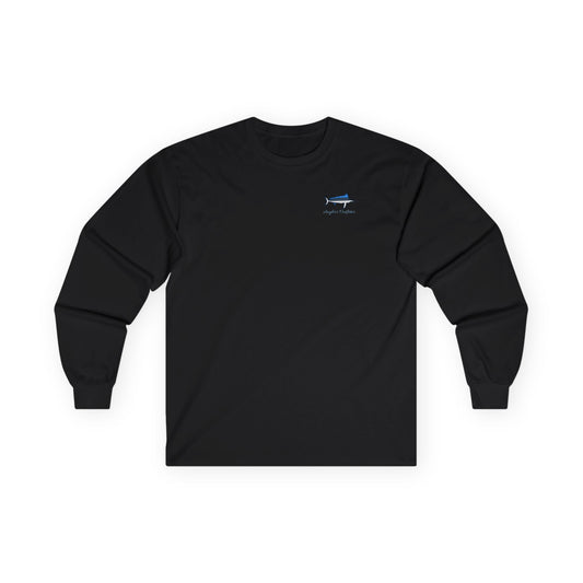 "CARIBBEAN BLUE" LONG SLEEVE TEE