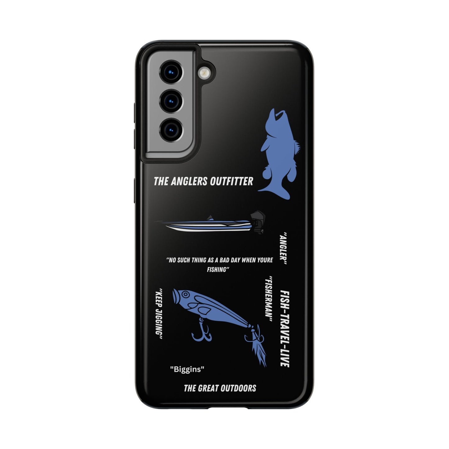 "BLACK BASS" HARD CASE
