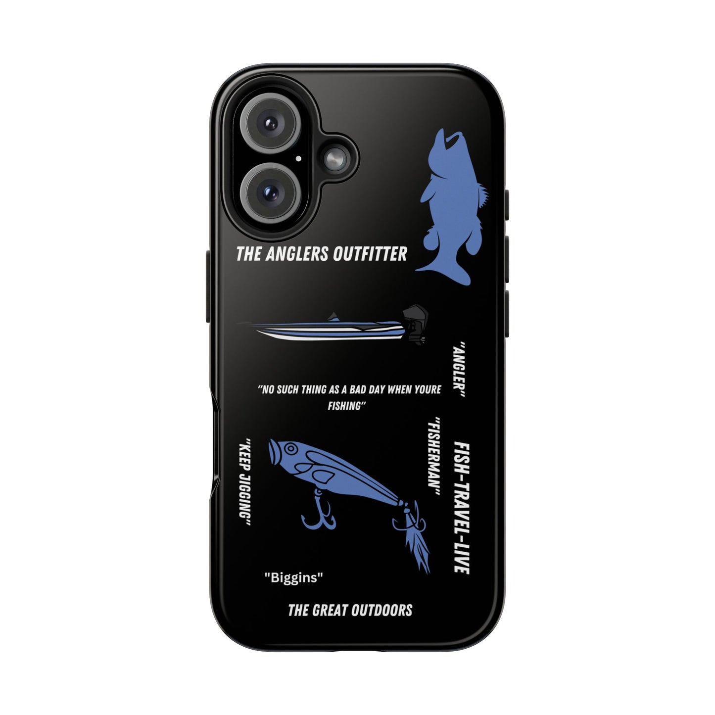 "BLACK BASS" HARD CASE