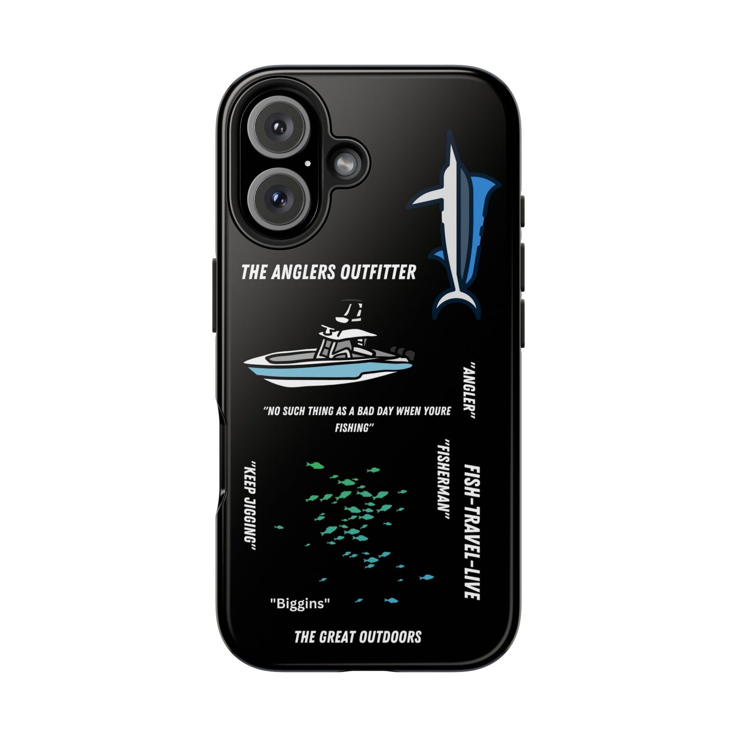 "BLACK BASS" HARD CASE