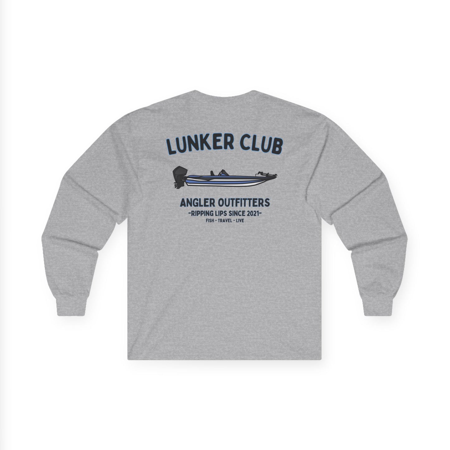 "LUNKER CLUB" LONG SLEEVE TEE