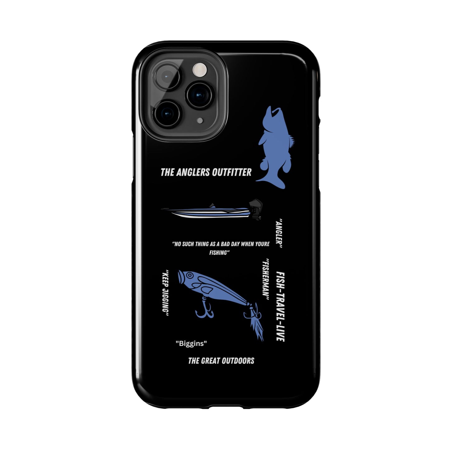 "BLACK BASS" HARD CASE