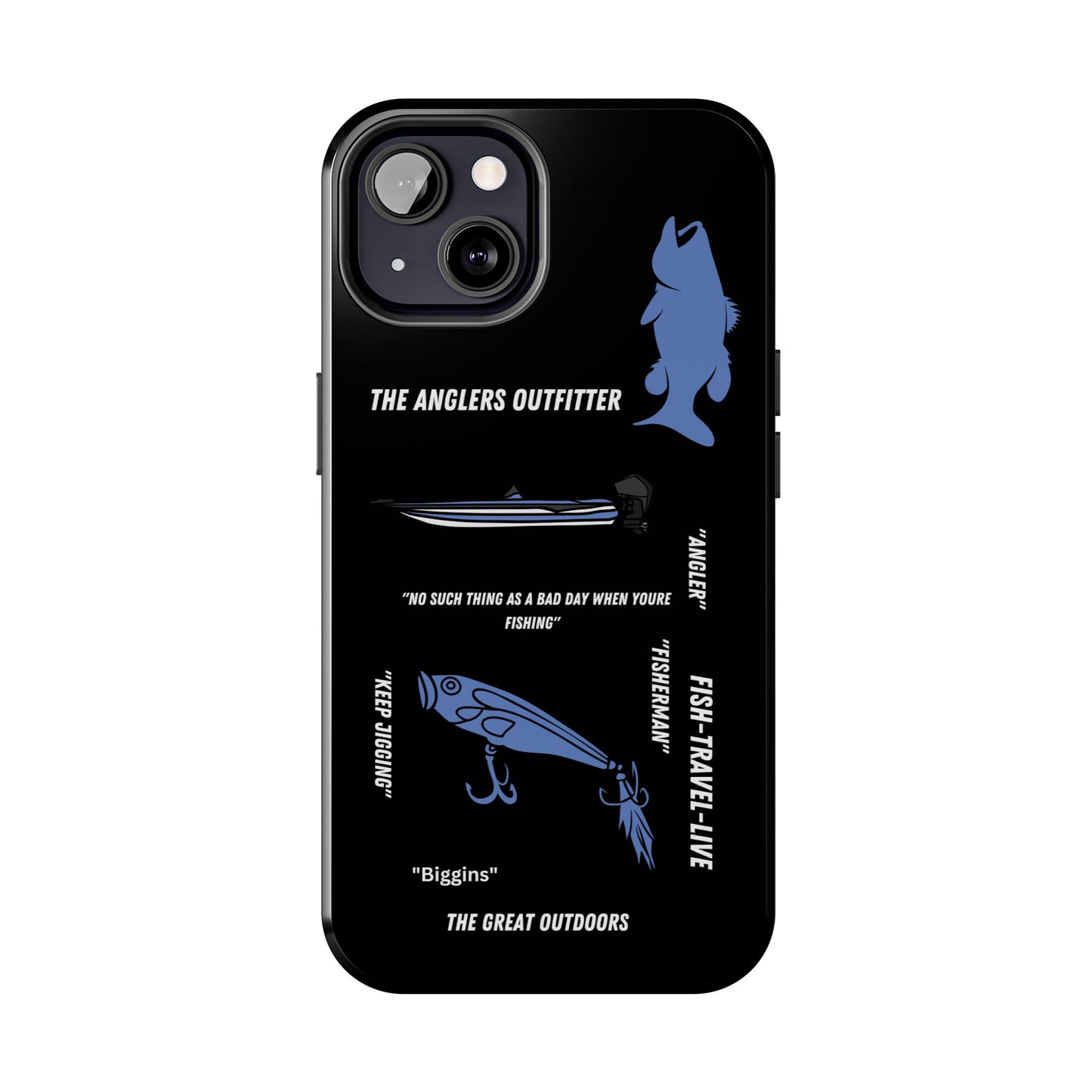 "BLACK BASS" HARD CASE
