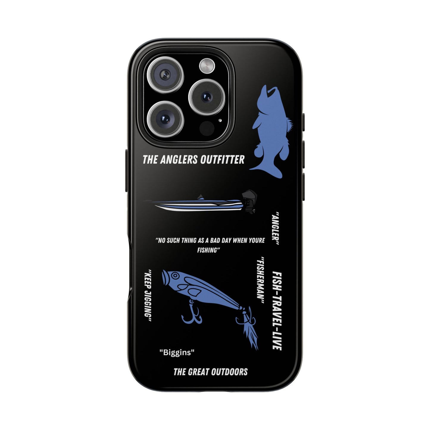 "BLACK BASS" HARD CASE