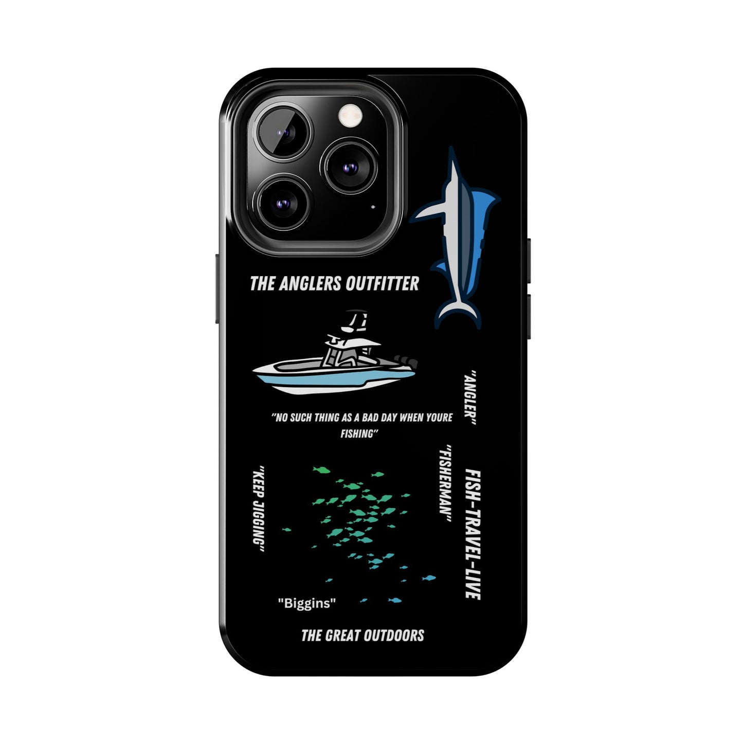 "BLACK BASS" HARD CASE