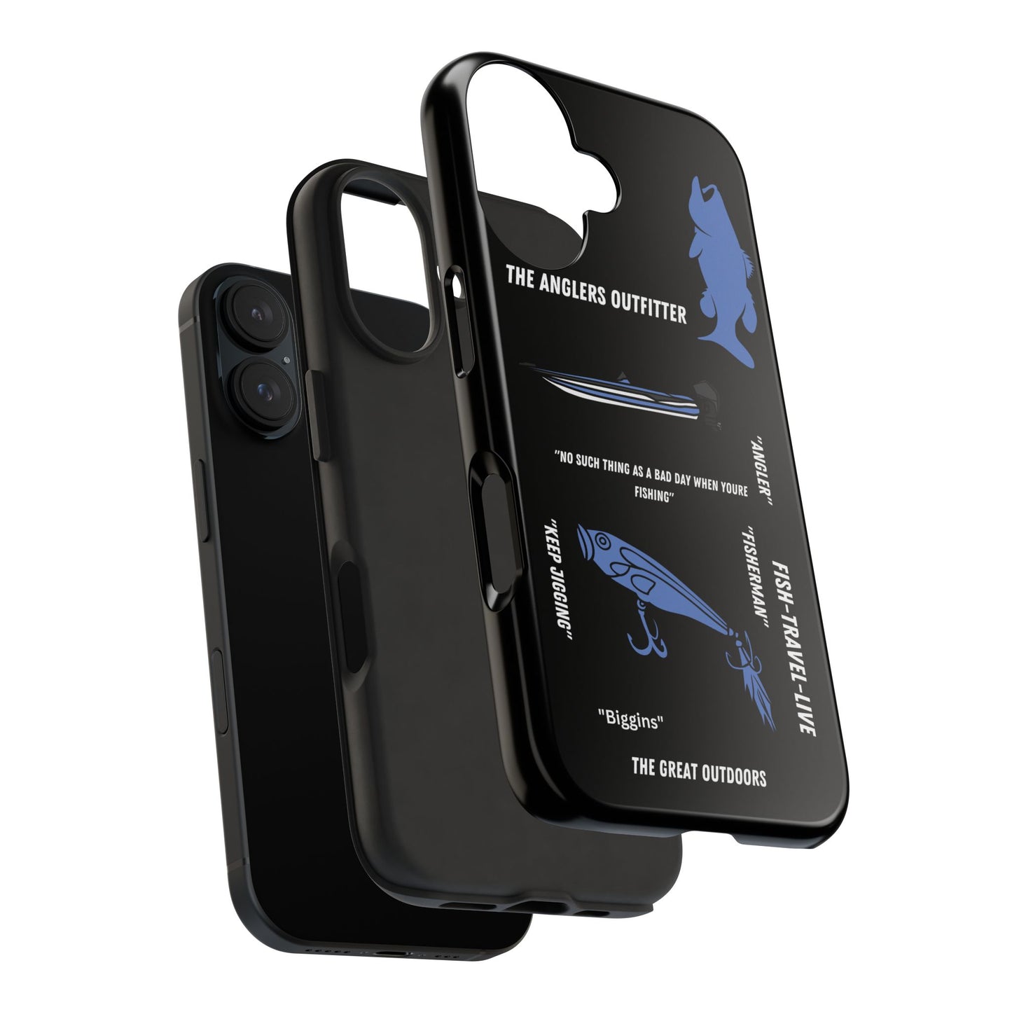 "BLACK BASS" HARD CASE