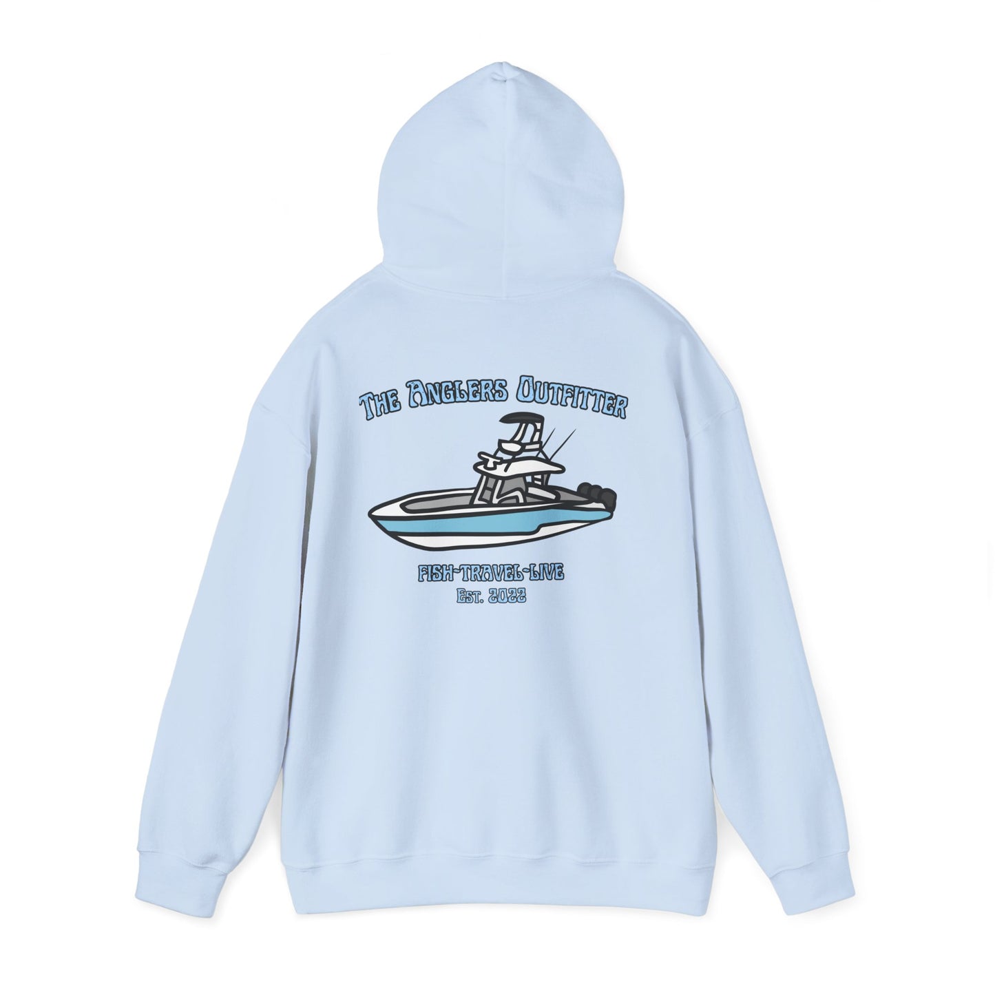 "CARIBBEAN BLUE" HOODIE