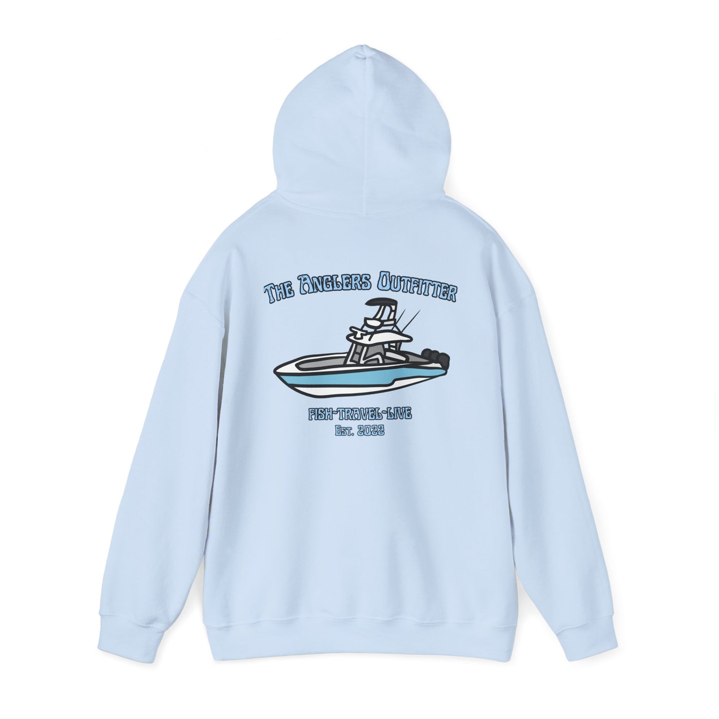"CARIBBEAN BLUE" HOODIE