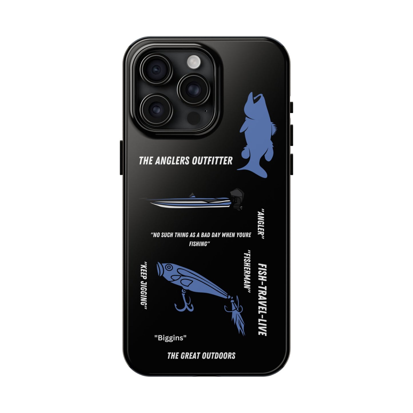 "BLACK BASS" HARD CASE