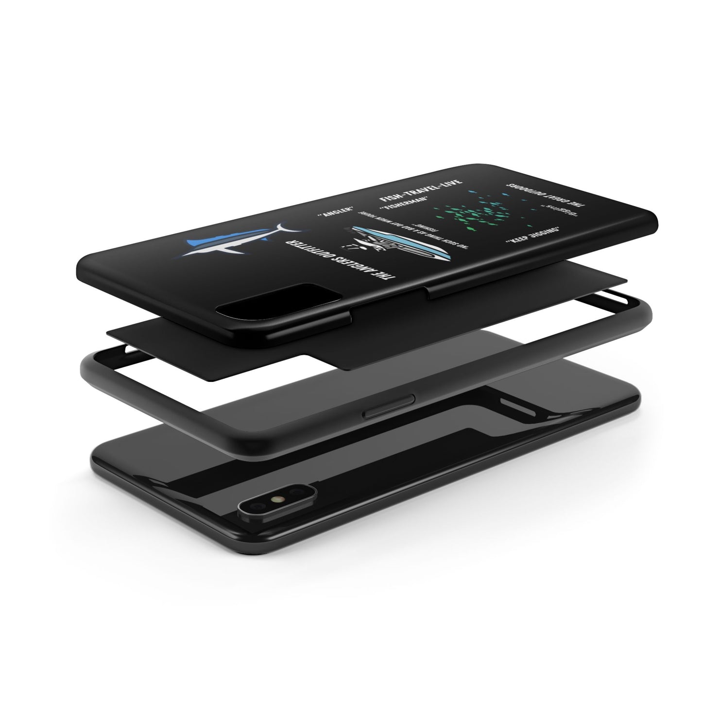 "BLACK BASS" HARD CASE