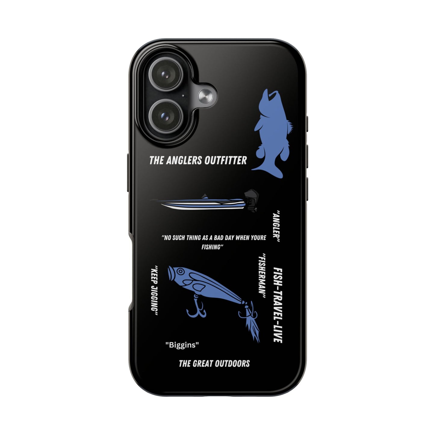 "BLACK BASS" HARD CASE