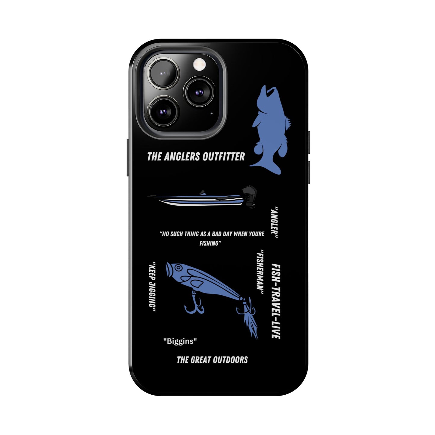 "BLACK BASS" HARD CASE