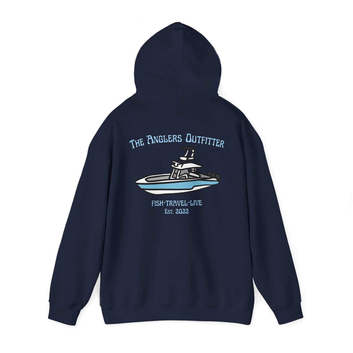 "CARIBBEAN BLUE" HOODIE