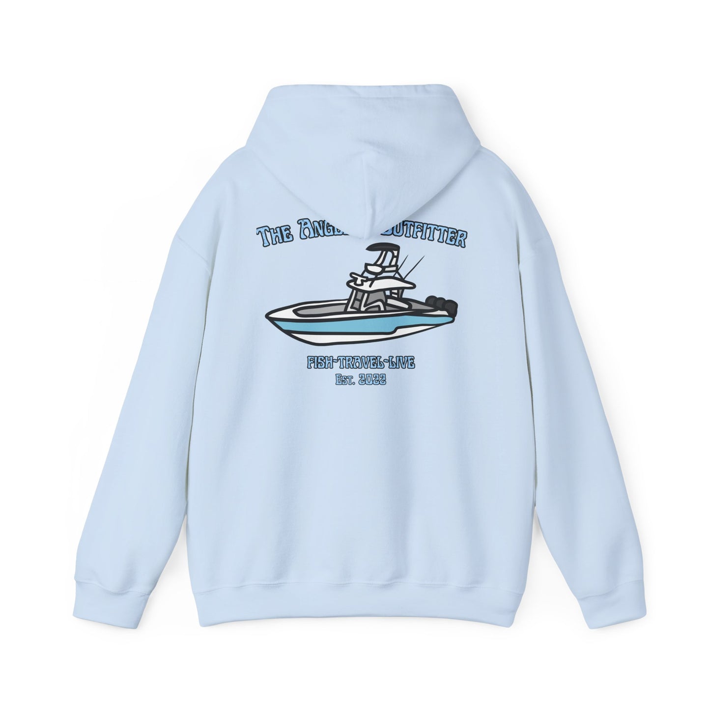 "CARIBBEAN BLUE" HOODIE