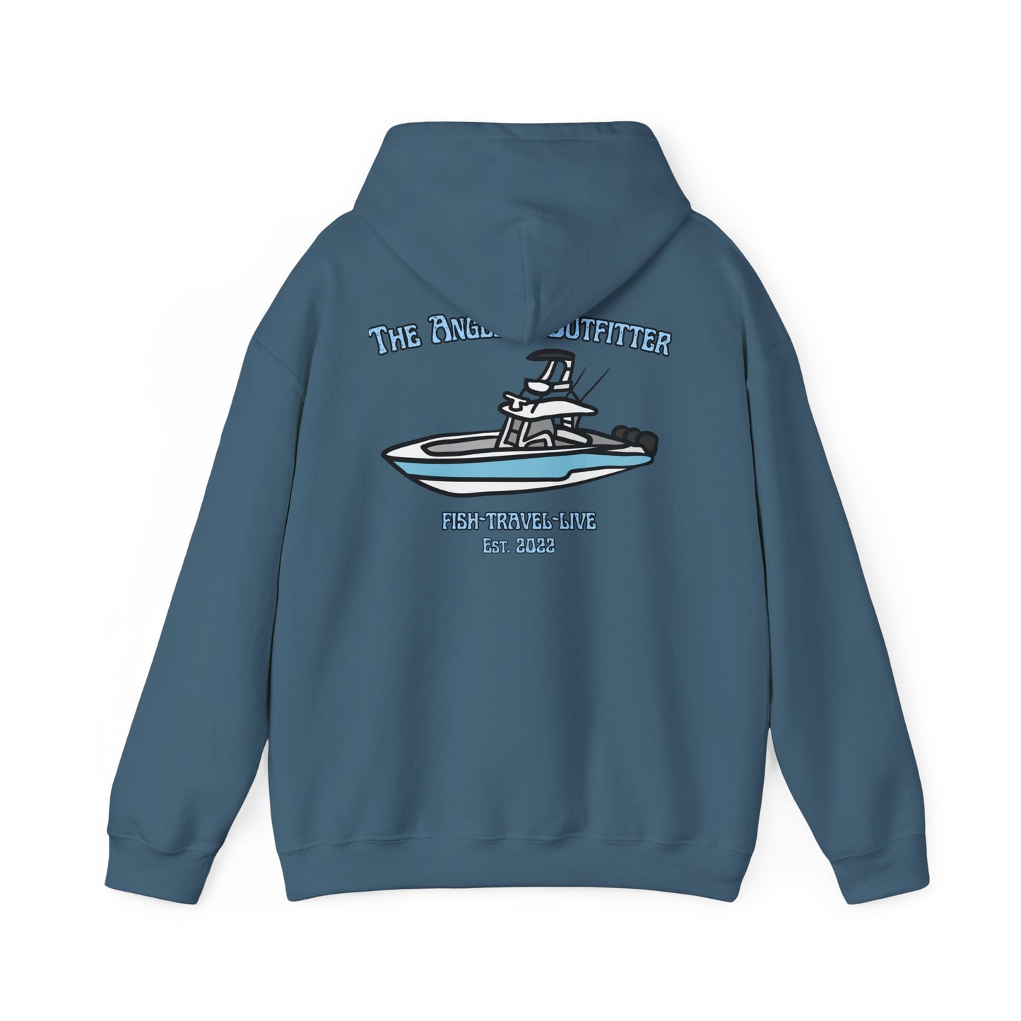 "CARIBBEAN BLUE" HOODIE