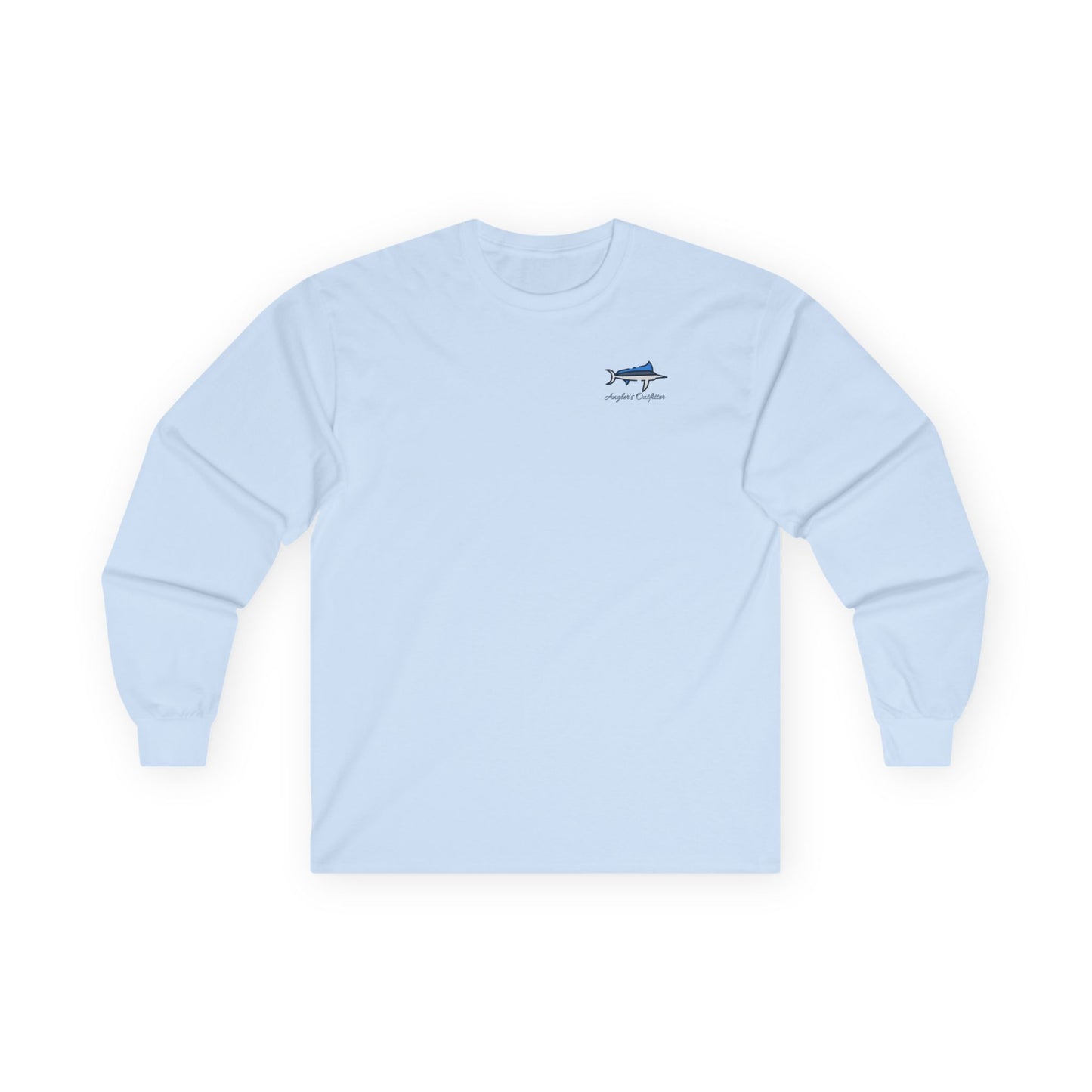 "CARIBBEAN BLUE" LONG SLEEVE TEE