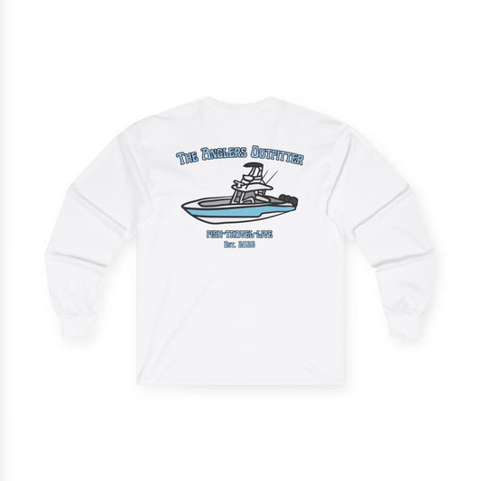 "CARIBBEAN BLUE" LONG SLEEVE TEE
