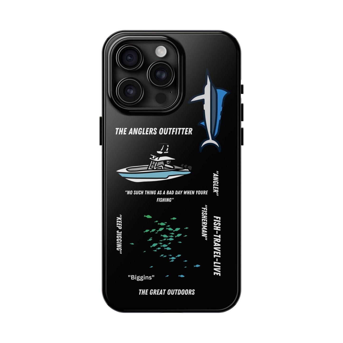 "BLACK BASS" HARD CASE