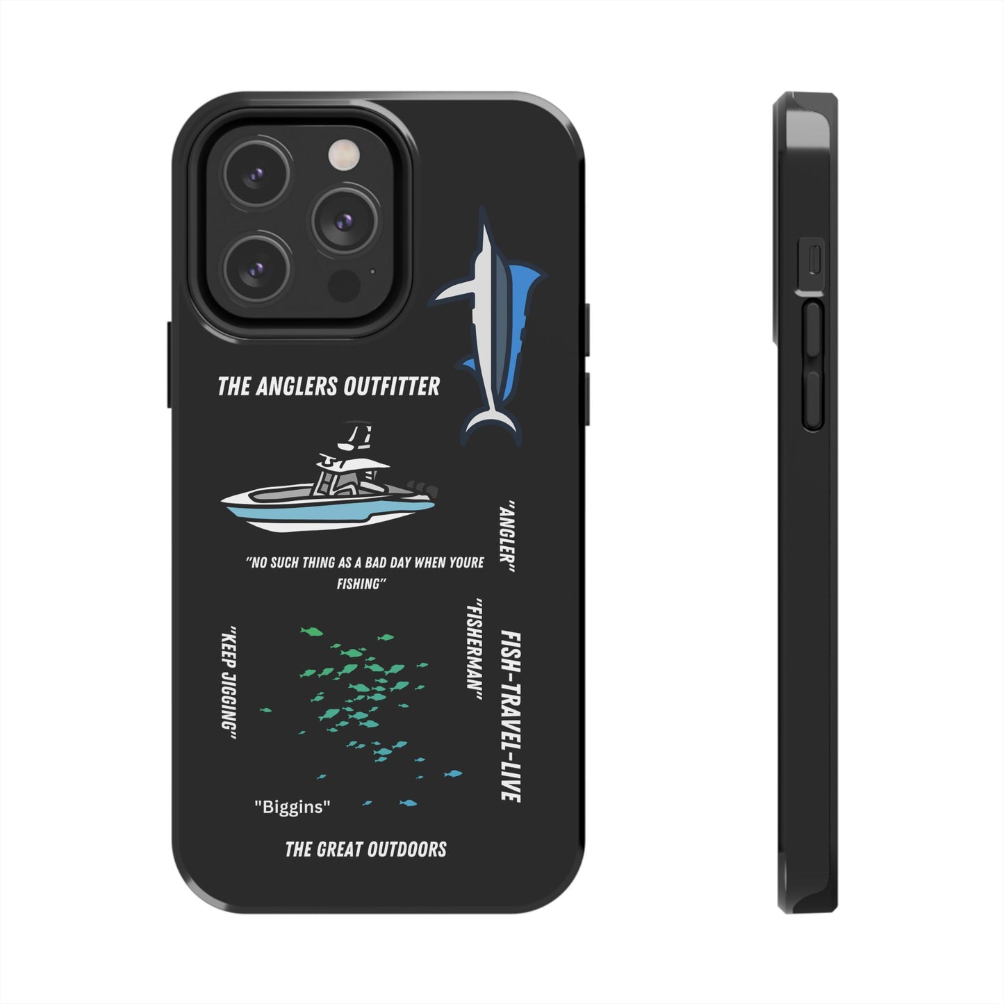 "BLACK BASS" HARD CASE