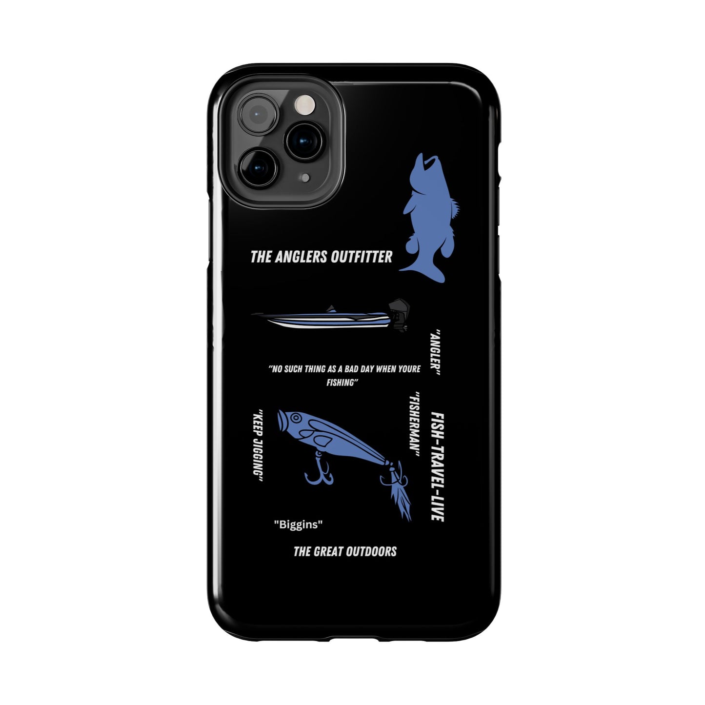 "BLACK BASS" HARD CASE